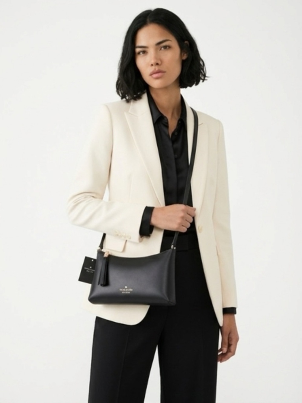 Kate Spade Elegant Black Crossbody Bag